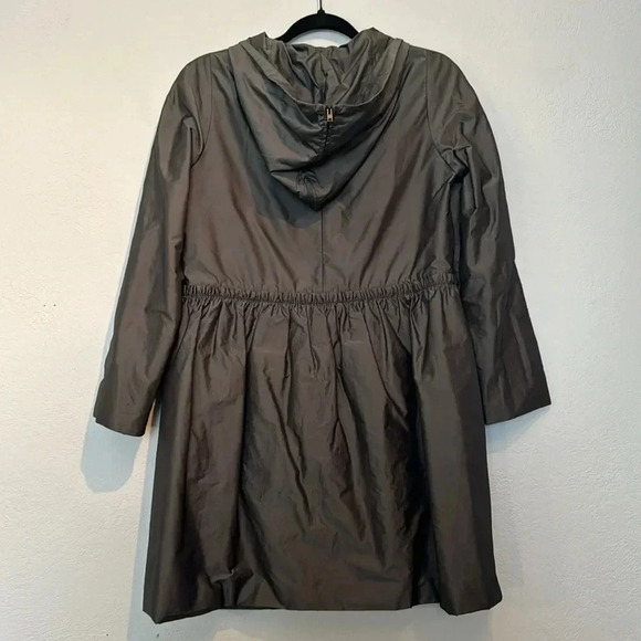 Miu Miu Made in Italy Women’s Slate Gray Windbreaker Jacket size 40 - Picture 8 of 16